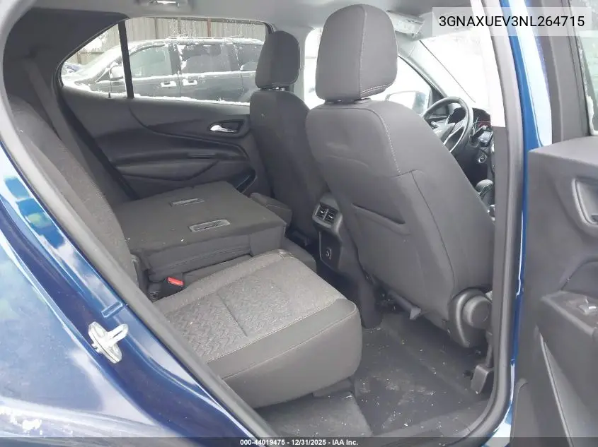 3GNAXUEV3NL264715 2022 Chevrolet Equinox Awd Lt