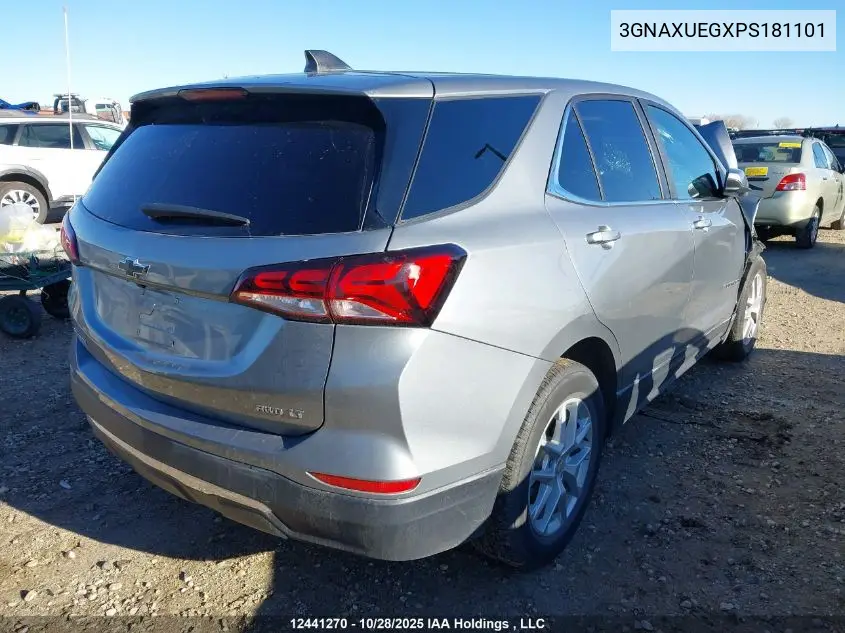 3GNAXUEGXPS181101 2023 Chevrolet Equinox Lt