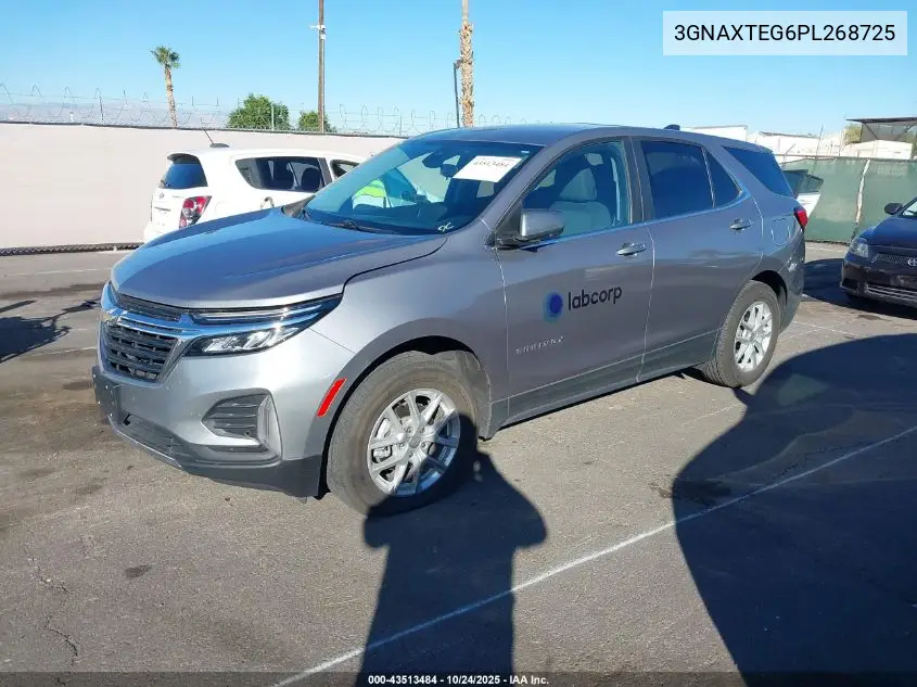 3GNAXTEG6PL268725 2023 Chevrolet Equinox Awd 2Fl