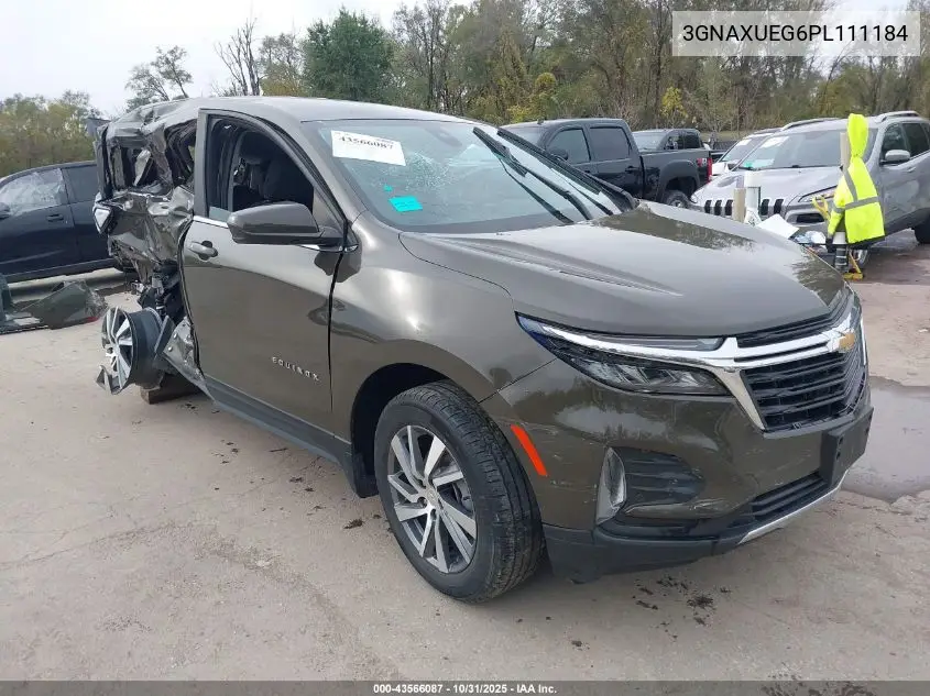 3GNAXUEG6PL111184 2023 Chevrolet Equinox Awd Lt
