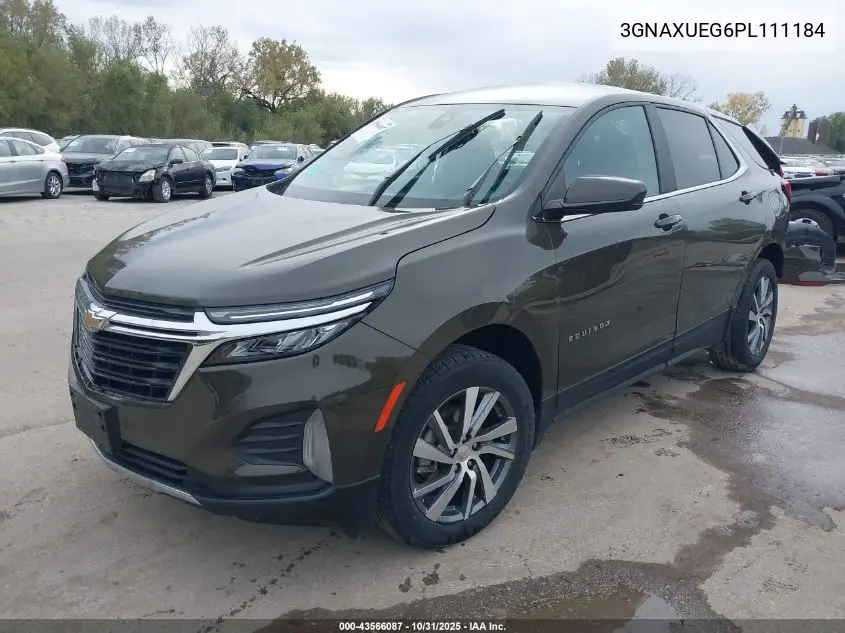 3GNAXUEG6PL111184 2023 Chevrolet Equinox Awd Lt
