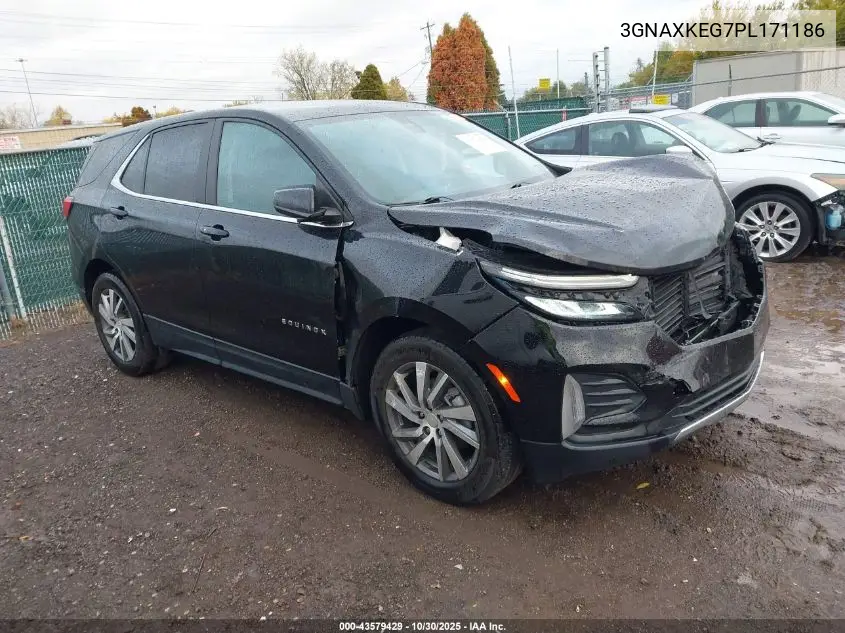 3GNAXKEG7PL171186 2023 Chevrolet Equinox Fwd Lt