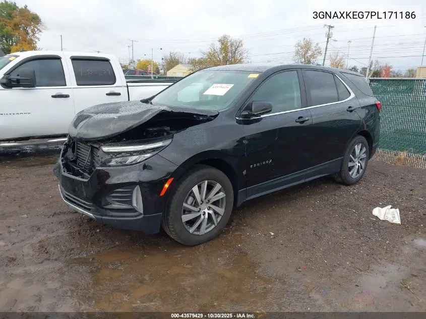 3GNAXKEG7PL171186 2023 Chevrolet Equinox Fwd Lt