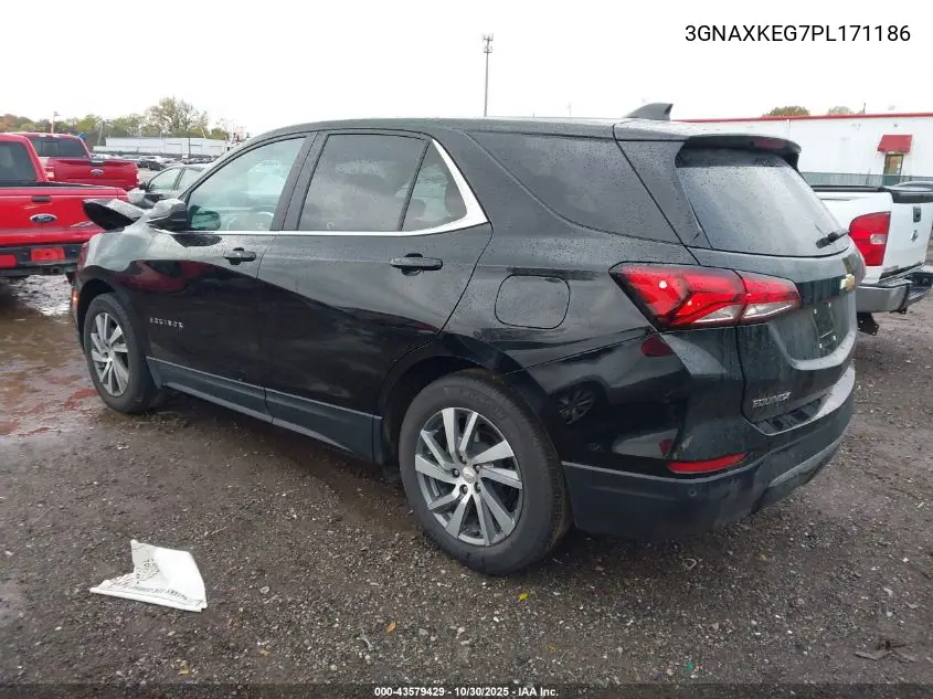 3GNAXKEG7PL171186 2023 Chevrolet Equinox Fwd Lt