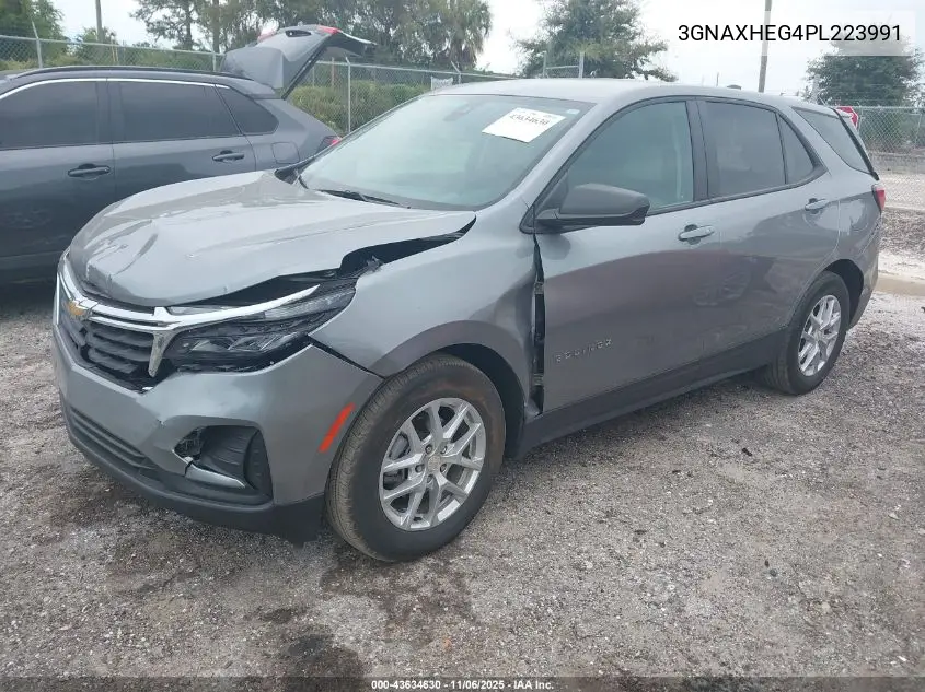 3GNAXHEG4PL223991 2023 Chevrolet Equinox Fwd Ls