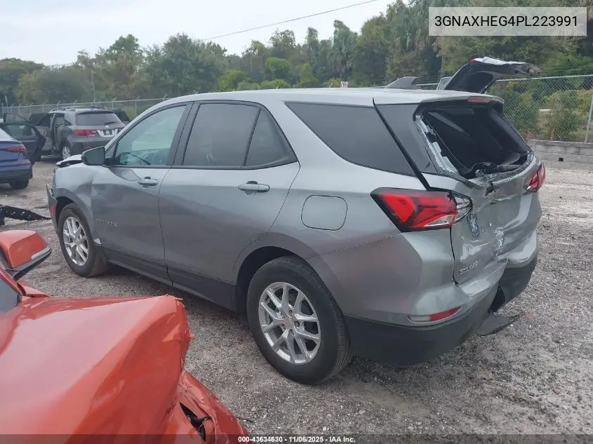 3GNAXHEG4PL223991 2023 Chevrolet Equinox Fwd Ls