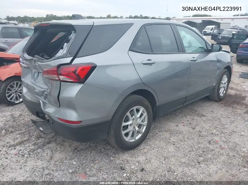 3GNAXHEG4PL223991 2023 Chevrolet Equinox Fwd Ls