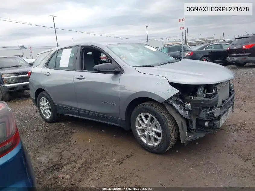 3GNAXHEG9PL271678 2023 Chevrolet Equinox Fwd Ls