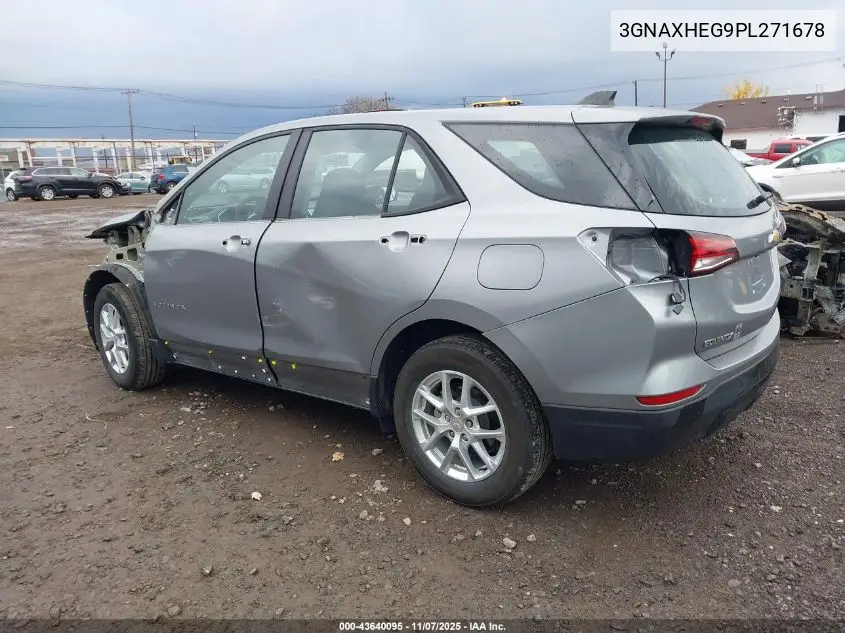3GNAXHEG9PL271678 2023 Chevrolet Equinox Fwd Ls