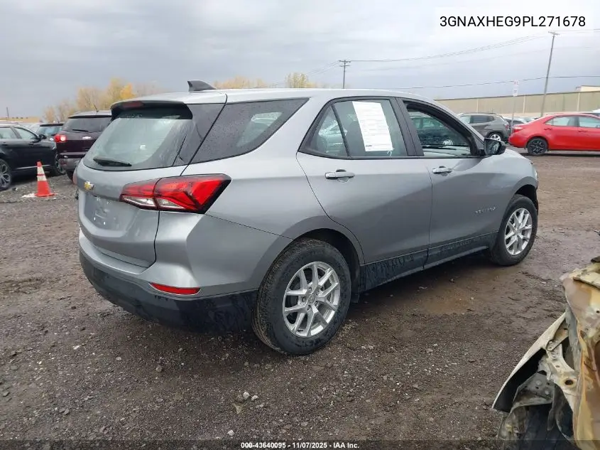 3GNAXHEG9PL271678 2023 Chevrolet Equinox Fwd Ls