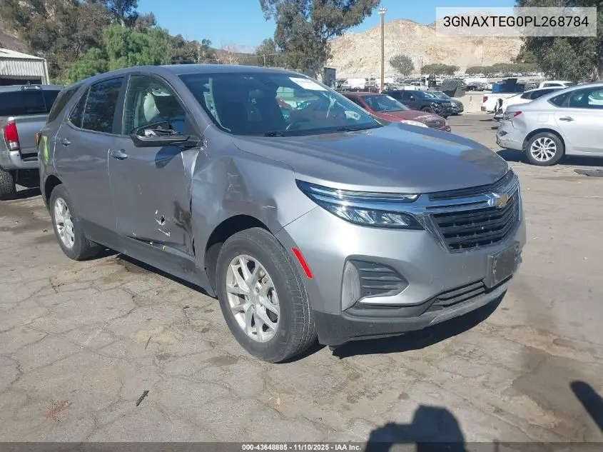 3GNAXTEG0PL268784 2023 Chevrolet Equinox Awd 2Fl