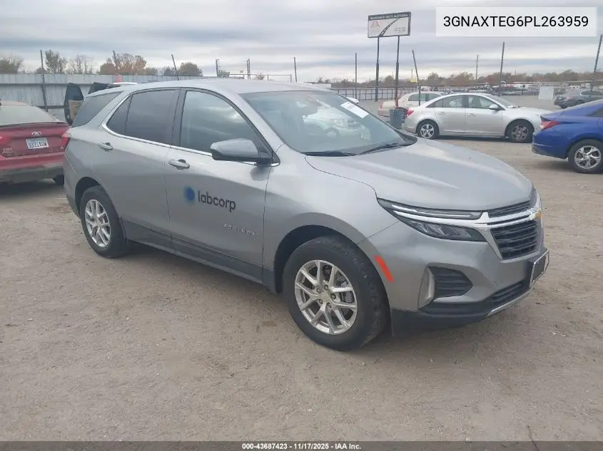3GNAXTEG6PL263959 2023 Chevrolet Equinox Awd 2Fl