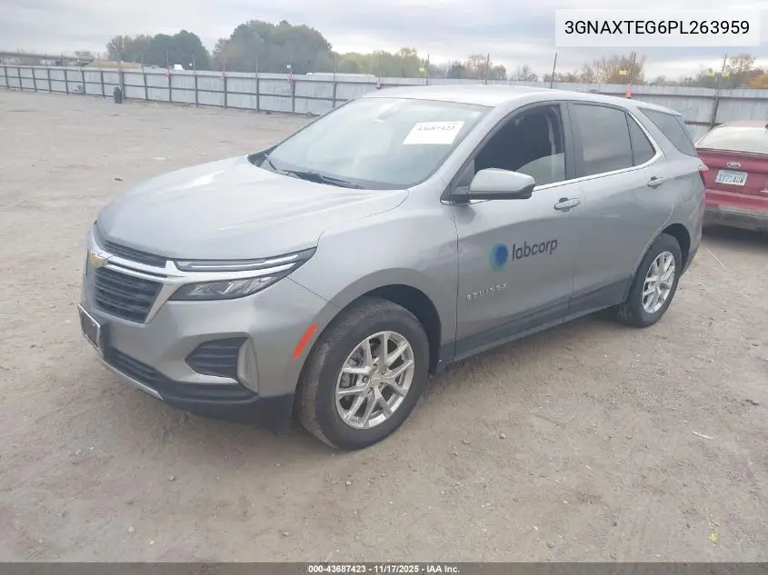 3GNAXTEG6PL263959 2023 Chevrolet Equinox Awd 2Fl