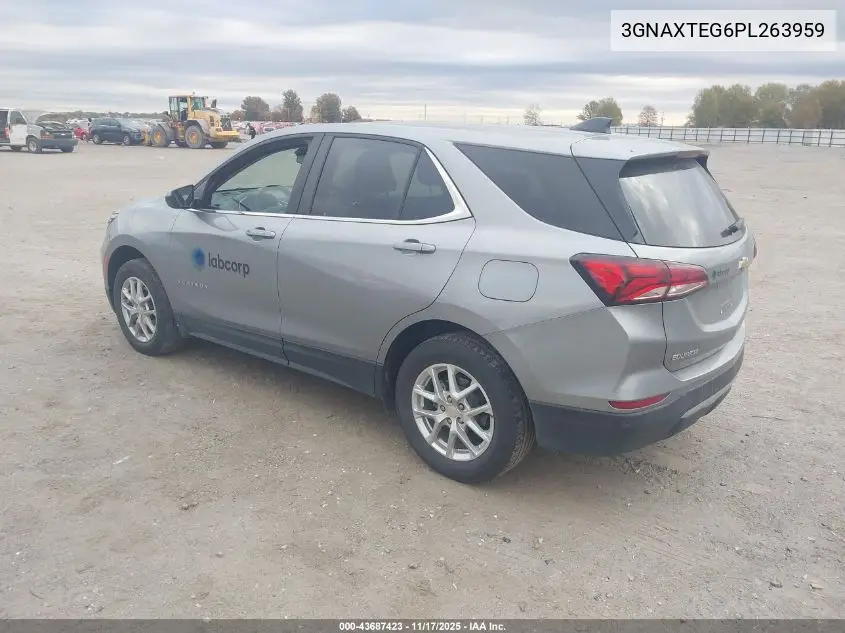 3GNAXTEG6PL263959 2023 Chevrolet Equinox Awd 2Fl