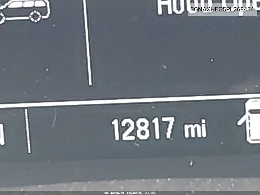3GNAXHEG5PL268454 2023 Chevrolet Equinox Fwd Ls