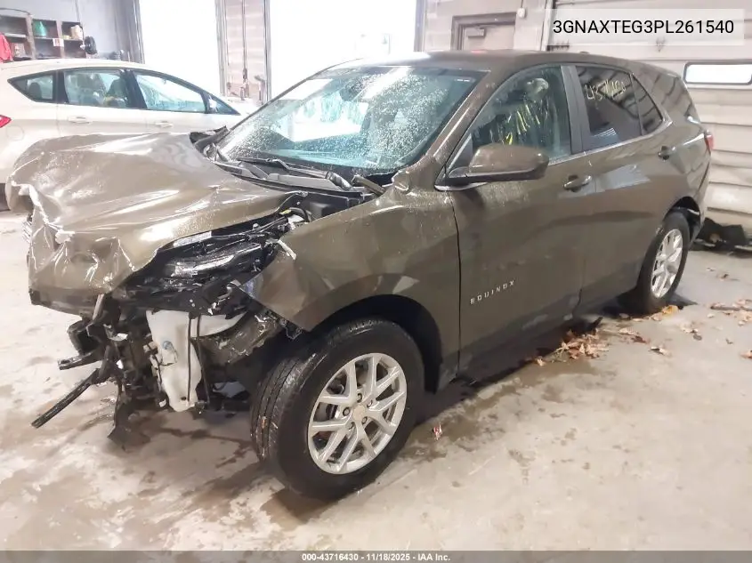 3GNAXTEG3PL261540 2023 Chevrolet Equinox Awd 2Fl
