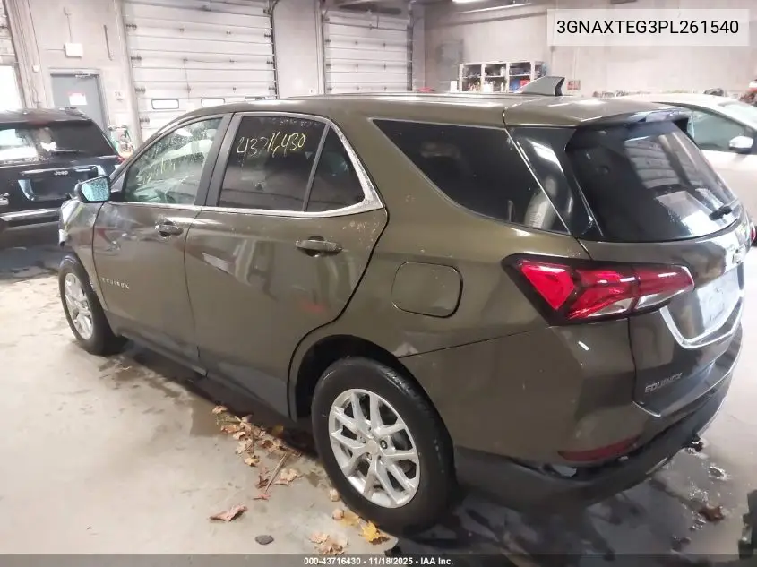 3GNAXTEG3PL261540 2023 Chevrolet Equinox Awd 2Fl