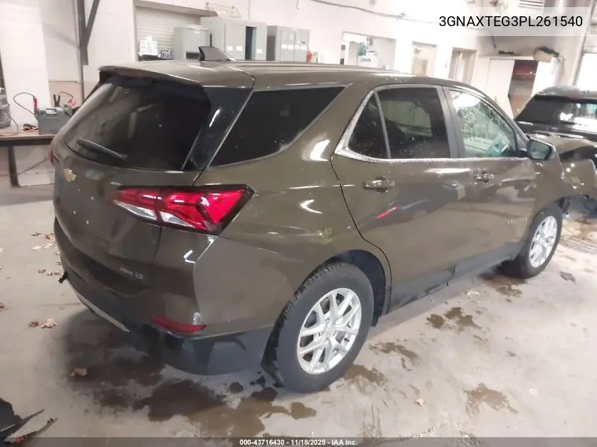 3GNAXTEG3PL261540 2023 Chevrolet Equinox Awd 2Fl