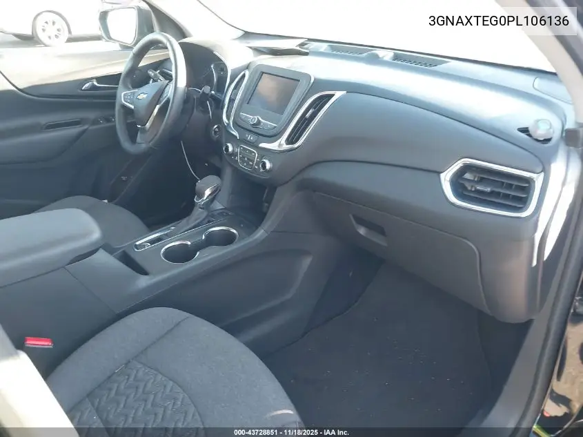 3GNAXTEG0PL106136 2023 Chevrolet Equinox Awd 2Fl