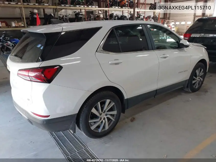 3GNAXKEG4PL115710 2023 Chevrolet Equinox Fwd Lt
