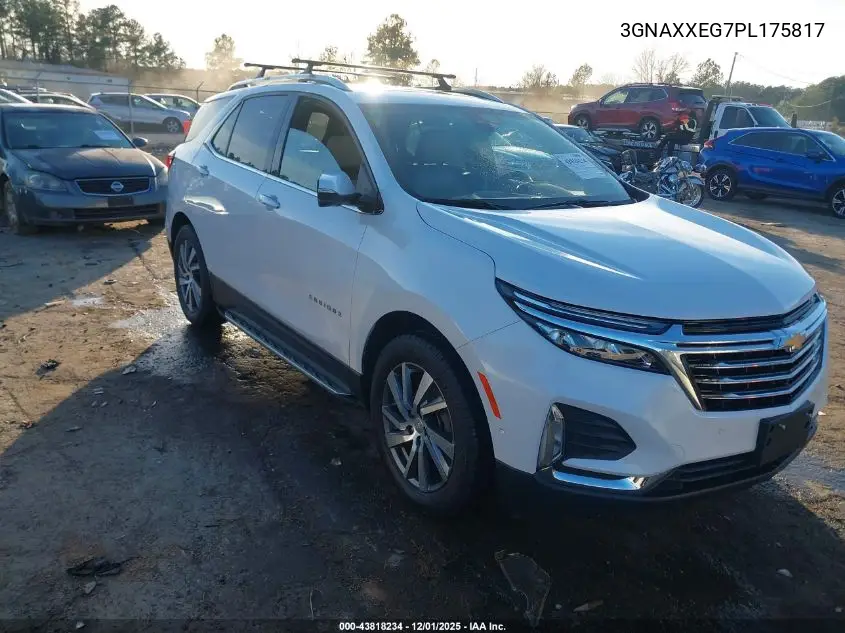 3GNAXXEG7PL175817 2023 Chevrolet Equinox Awd Premier
