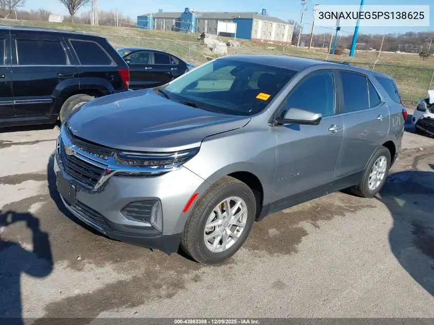 3GNAXUEG5PS138625 2023 Chevrolet Equinox Awd Lt