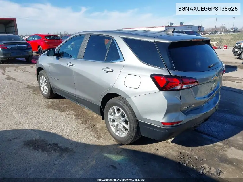3GNAXUEG5PS138625 2023 Chevrolet Equinox Awd Lt