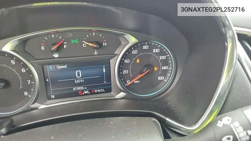 3GNAXTEG2PL252716 2023 Chevrolet Equinox Awd 2Fl
