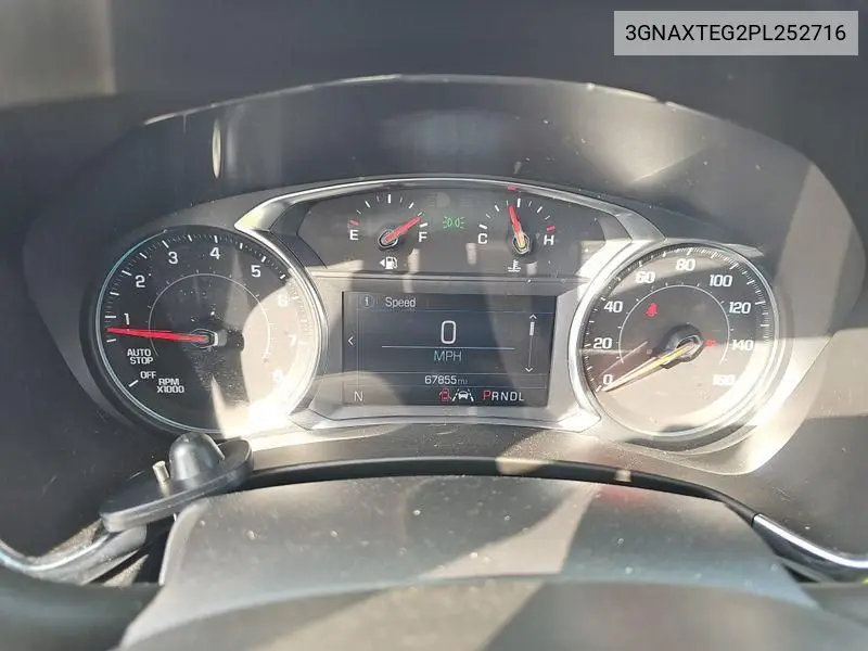 3GNAXTEG2PL252716 2023 Chevrolet Equinox Awd 2Fl