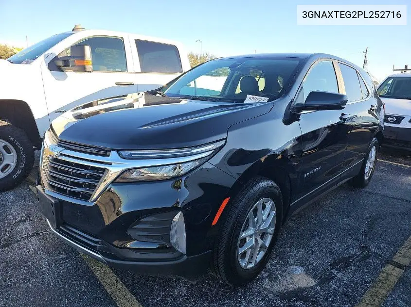 3GNAXTEG2PL252716 2023 Chevrolet Equinox Awd 2Fl