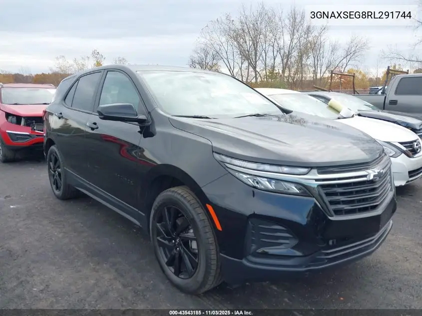 3GNAXSEG8RL291744 2024 Chevrolet Equinox Awd Ls