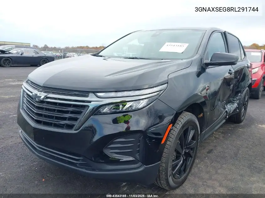 3GNAXSEG8RL291744 2024 Chevrolet Equinox Awd Ls