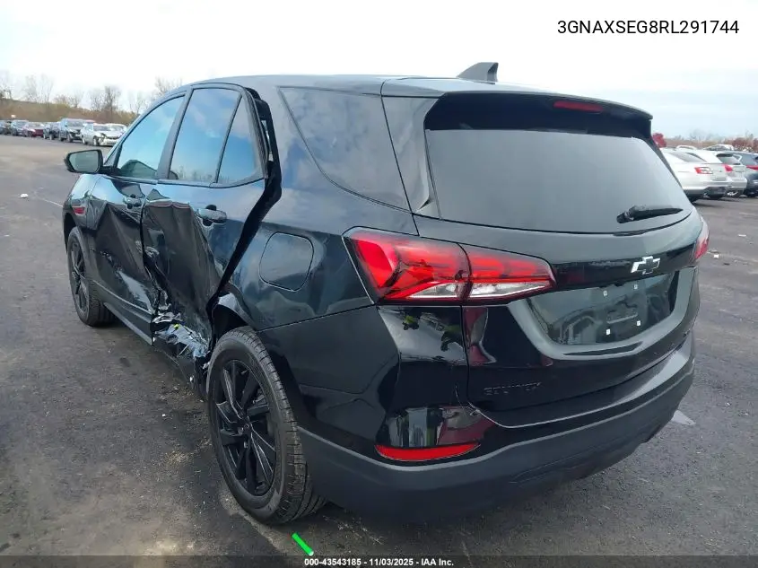 3GNAXSEG8RL291744 2024 Chevrolet Equinox Awd Ls