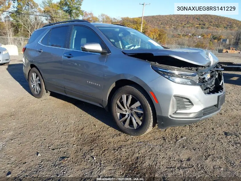 3GNAXUEG8RS141229 2024 Chevrolet Equinox Lt