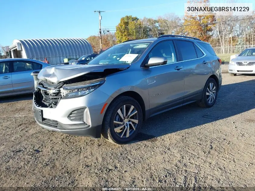 3GNAXUEG8RS141229 2024 Chevrolet Equinox Lt