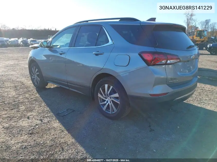 3GNAXUEG8RS141229 2024 Chevrolet Equinox Lt