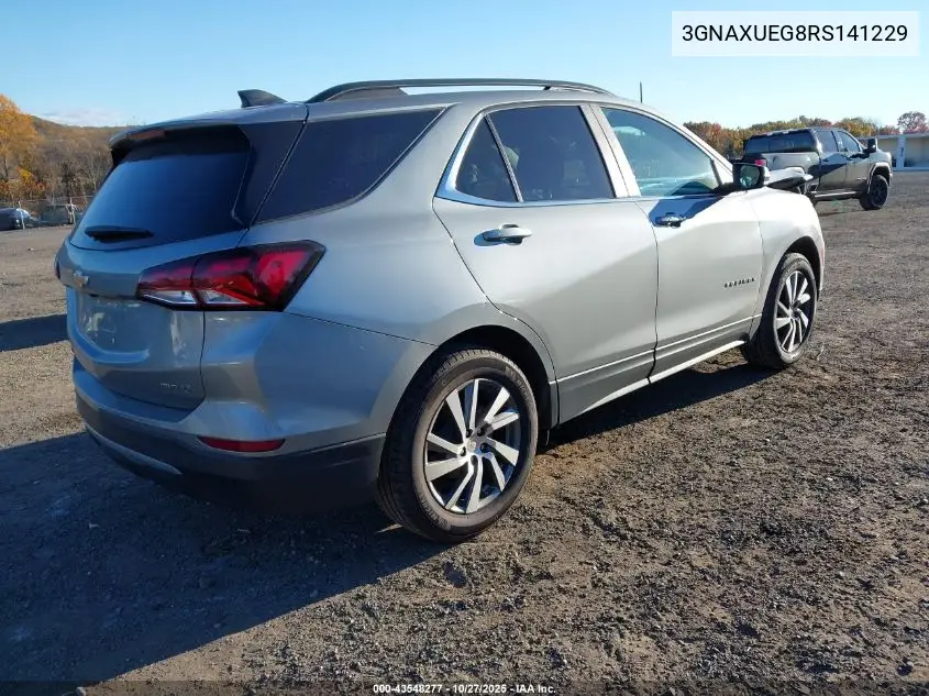 3GNAXUEG8RS141229 2024 Chevrolet Equinox Lt