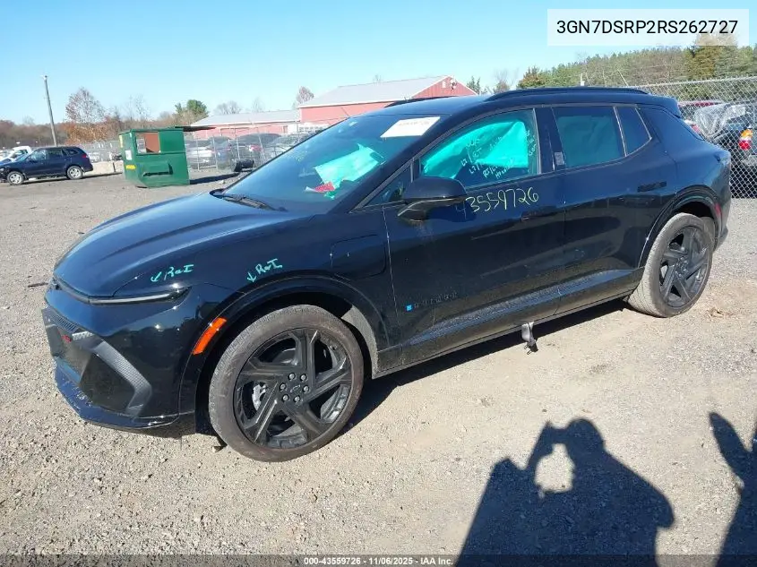 3GN7DSRP2RS262727 2024 Chevrolet Equinox Ev Rs