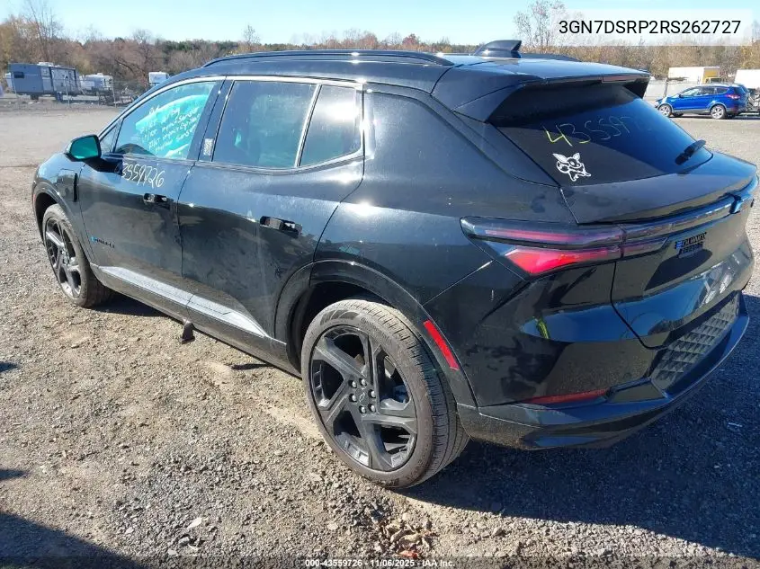 3GN7DSRP2RS262727 2024 Chevrolet Equinox Ev Rs