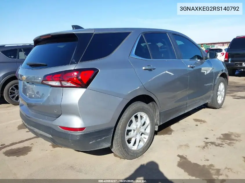 3GNAXKEG2RS140792 2024 Chevrolet Equinox Fwd Lt
