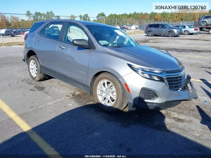 3GNAXHEG3RL120760 2024 Chevrolet Equinox Fwd Ls