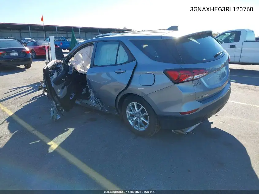 3GNAXHEG3RL120760 2024 Chevrolet Equinox Fwd Ls