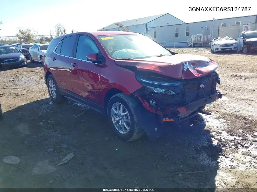 3GNAXKEG6RS124787 2024 Chevrolet Equinox Fwd Lt
