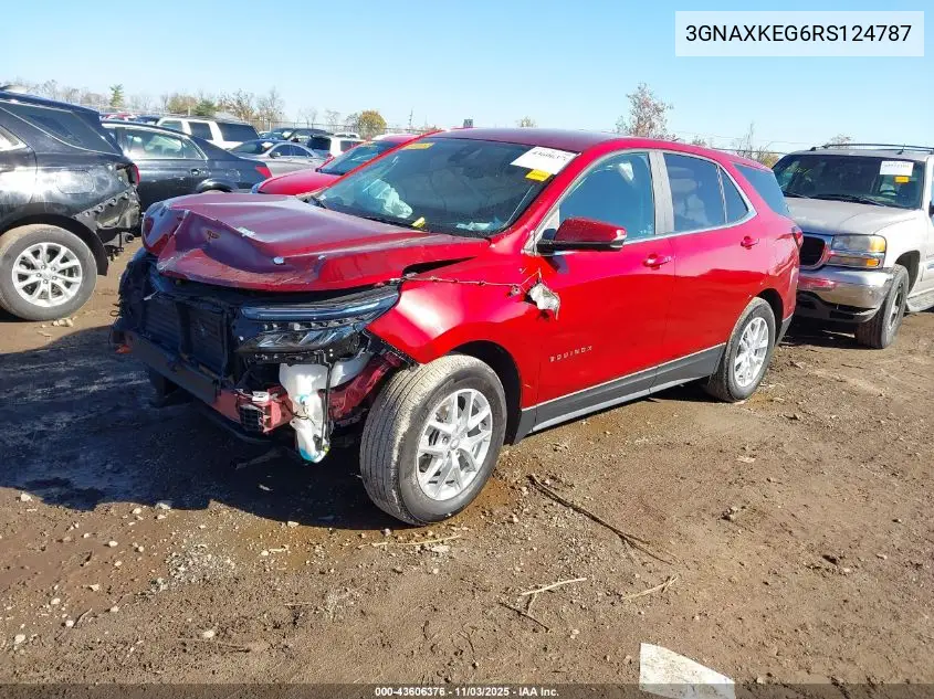 3GNAXKEG6RS124787 2024 Chevrolet Equinox Fwd Lt