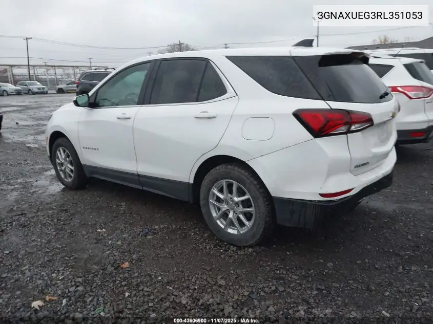 3GNAXUEG3RL351053 2024 Chevrolet Equinox Awd Lt