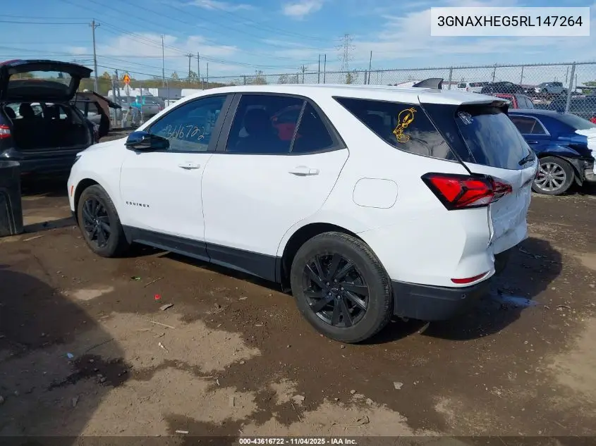 3GNAXHEG5RL147264 2024 Chevrolet Equinox Fwd Ls