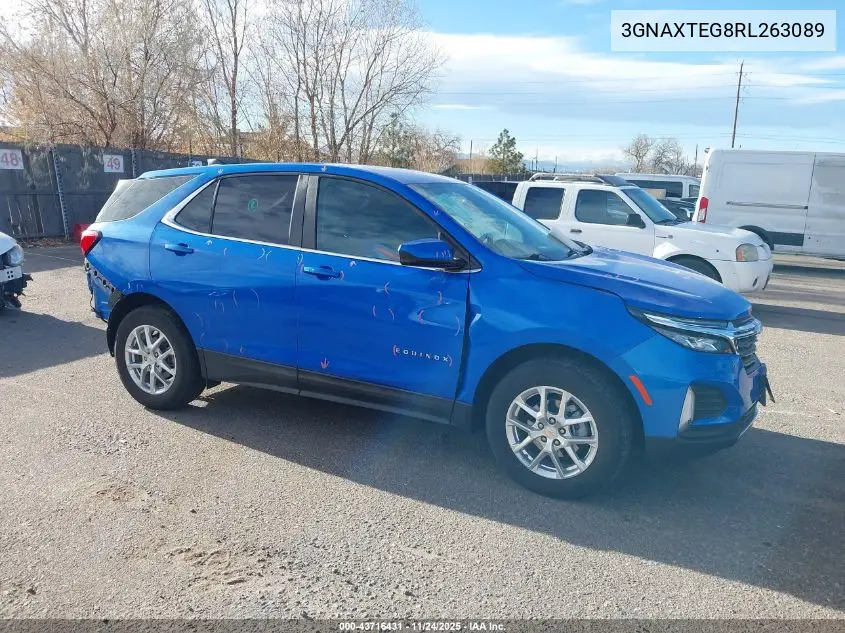 3GNAXTEG8RL263089 2024 Chevrolet Equinox Awd 2Fl