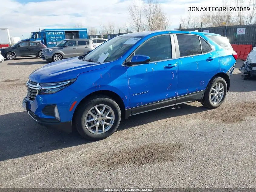 3GNAXTEG8RL263089 2024 Chevrolet Equinox Awd 2Fl