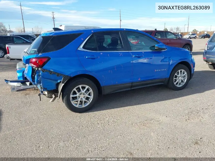 3GNAXTEG8RL263089 2024 Chevrolet Equinox Awd 2Fl