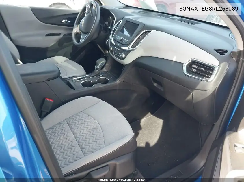 3GNAXTEG8RL263089 2024 Chevrolet Equinox Awd 2Fl